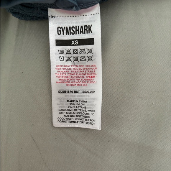 NWT Energy Seamless sports bra, blue stone, size XS - Picture 3 of 4